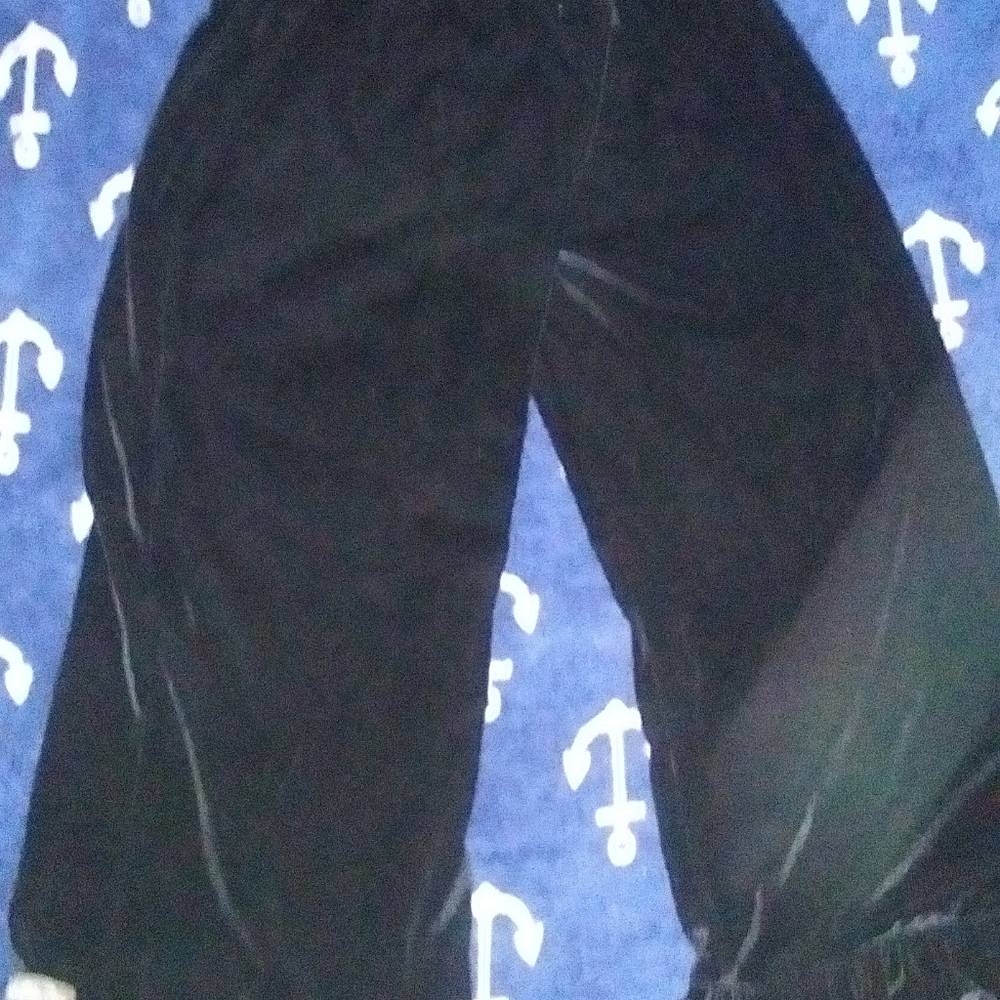 Matilda jane Ruffle Pants Black Velvet